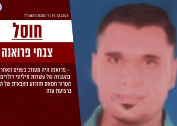 Israel abatió a un alto responsable financiero de Hamas en el sur de Gaza