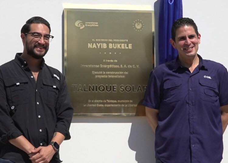 CEL inauguró Talnique Solar, la primera planta fotovoltaica del Estado