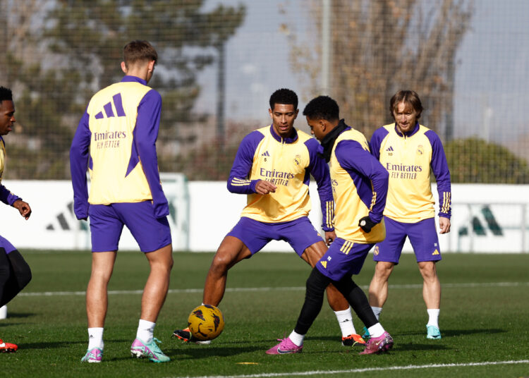 Real Madrid inicia el 2024 con entrenamientos y buenas noticias en temas de lesiones