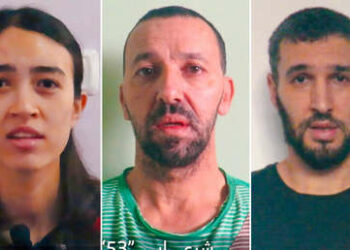 Hamás difunde un video con tres rehenes suplicando su liberación