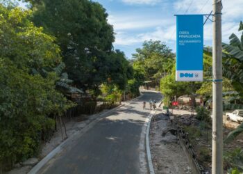 DOM renueva 4 kilómetros de calle rural entre cantones El Sunzal y El Izcanal, de La Libertad