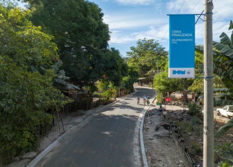 DOM renueva 4 kilómetros de calle rural entre cantones El Sunzal y El Izcanal, de La Libertad