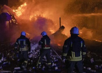 Rusia ataca Ucrania durante Nochevieja con récord de drones