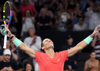 Rafael Nadal ganó en su regreso al tenis tras 349 días sin jugar