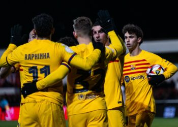 Barcelona sufrió ante Barbastro, pero avanza a octavos de Copa del Rey