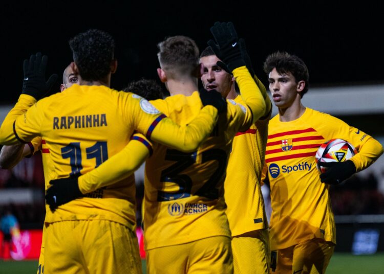 Barcelona sufrió ante Barbastro, pero avanza a octavos de Copa del Rey