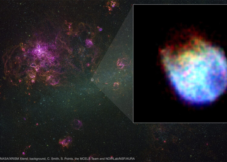 Las primeras imágenes obtenidas por un avanzado observatorio espacial japonés