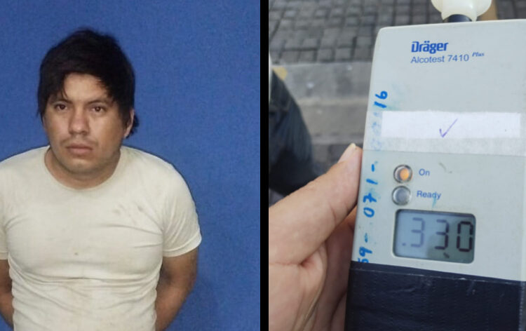 Capturan a sujeto que manejaba en estado de ebriedad en La Paz