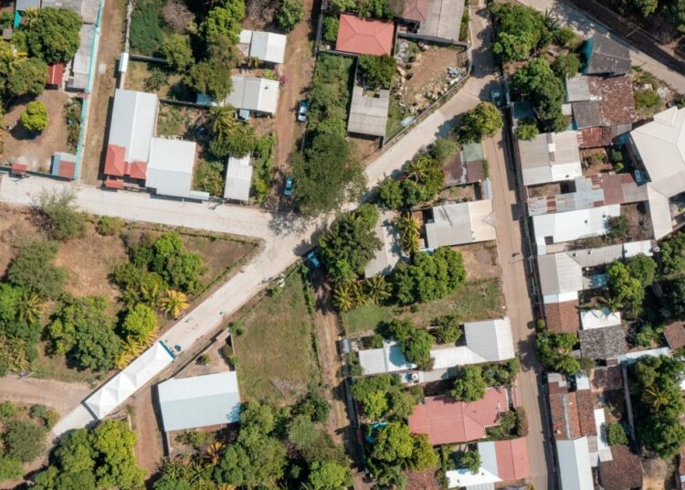 DOM recuperó red vial urbana de Quelepa, San Miguel