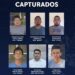 Capturan a seis pandilleros de la MS13 vinculados a diferentes delitos