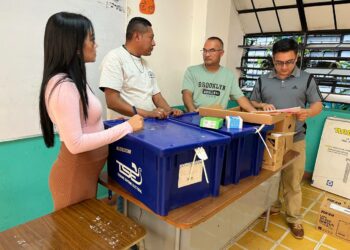 TSE desarrolló un simulacro de elecciones presidenciales y legislativas