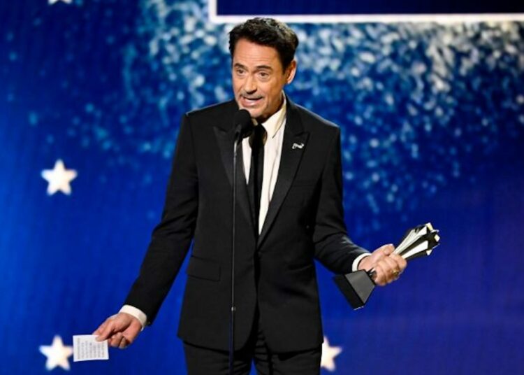 Critics Choice Awards: Robert Downey Jr. celebró su premio leyendo las peores críticas de su carrera