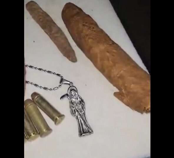 “La China” de la MS pedía protección a la Santa Muerte para delinquir