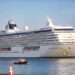 Crucero Crystal Serenity atracó en el puerto de Acajutla con 1,200 turistas