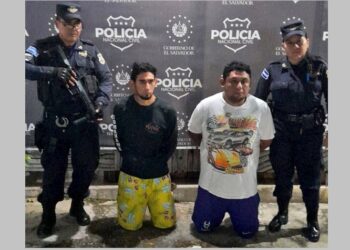 Capturan a dos sujetos que violaron y asesinaron a una mujer en Sensuntepeque, Cabañas