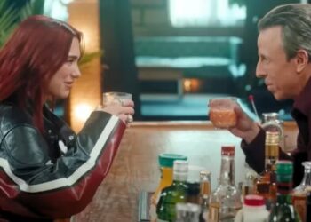 Dua Lipa se quedó dormida en el baño de un bar tras “un día de copas” con Seth Meyers