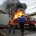 Bomberos controlan incendio en una vivienda en ciudad de San Miguel