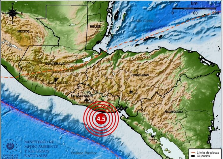 Sigue temblando en El Salvador