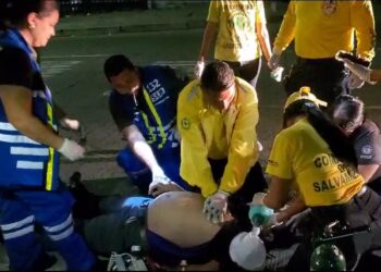 Motociclista fallece tras accidentarse cerca del Hospital Médico Quirúrgico