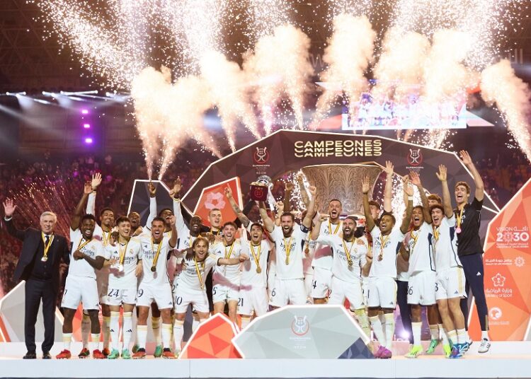 Real Madrid es dueño de la Supercopa de España