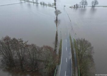 Primer temporal del año en Europa: tres muertos, graves inundaciones y cortes de luz