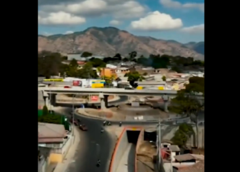 Avanza 95 % la construcción del paso a desnivel Unicaes, de Santa Ana