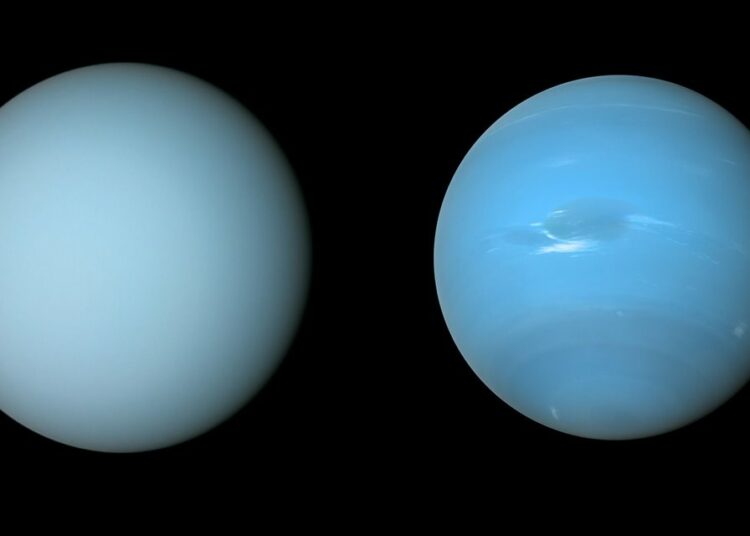 Nuevas imágenes revelan cómo son realmente Urano y Neptuno