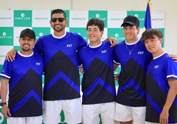 Definidos los duelos entre El Salvador y Oceanía Pacífico para Copa Davis