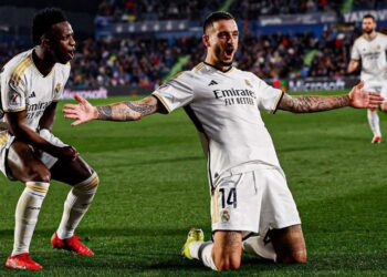 Real Madrid venció a Getafe con doblete de Joselu y ya son líderes