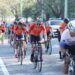 Categorías élite de ciclismo se chequean en ruta