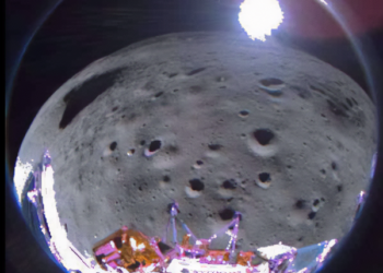 Primeras imágenes de la sonda Odysseus desde el punto más al sur de la Luna jamás explorado