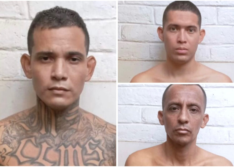 Tres pandilleros que quedarían en libertad fueron capturados