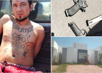 Fuerte operativo para capturar a sujeto que se escondía en una vivienda de San Juan Opico