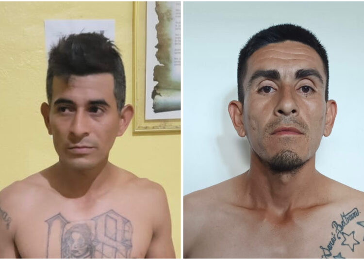 Capturan a dos homeboys que habían huido a Honduras