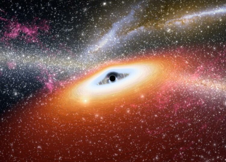 Hallan un agujero negro supermasivo tan ‘hambriento’ que devora un sol por día