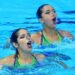 Grecia y Cesia debutaron en el World Aquatics y ya son nadadoras mundialistas