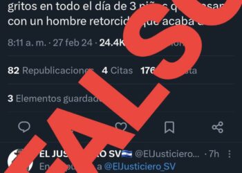 PNC desmiente supuesto caso de maltrato infantil