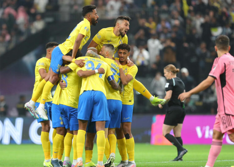Al Nassr de Cristiano Ronaldo humilla 6-0 al Inter Miami