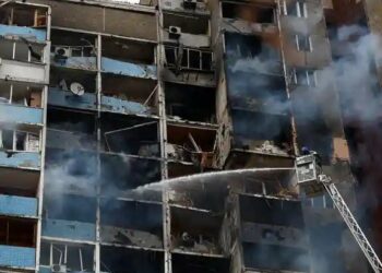 Rusia ataca Kiev con misiles durante visita de Josep Borrell alto representante de la Unión Europea