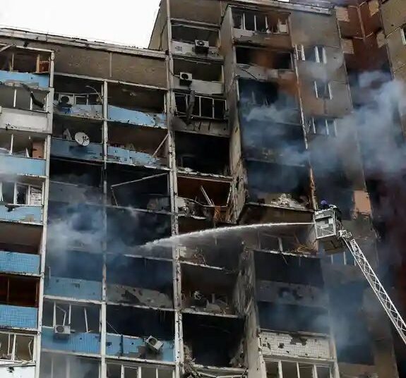 Rusia ataca Kiev con misiles durante visita de Josep Borrell alto representante de la Unión Europea