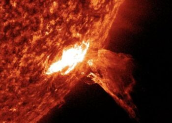 Una fuerte llamarada solar provoca un apagón de radio en gran parte del hemisferio sur