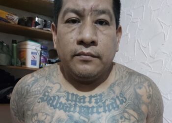 Capturan a peligroso pandillero corredor de programa de la MS13 de San Marcos