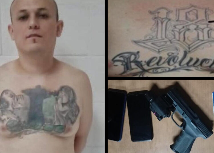 Detienen a homeboy que intentó borrarse tatuajes vinculados a la 18R