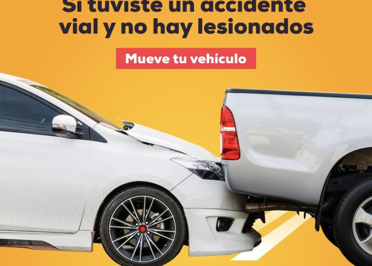 Reforman con aseguradoras el reglamento para mover vehículos en accidentes leves