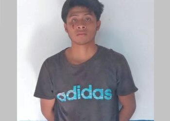 Capturan a sujeto que amenazaba con machete a feligreses de una cofradía de La Paz