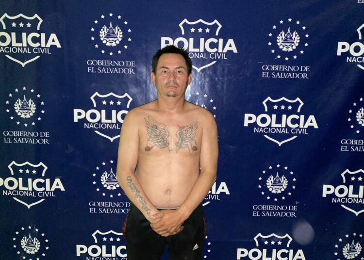 Capturan a pandillero que intentó cubrir sus tatuajes de la MS13