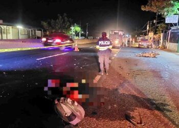 Otro agente de la PNC fallece en accidente de tránsito en el departamento de Santa Ana