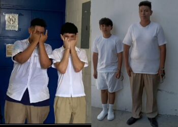 Capturan a dos estudiantes de Chalatenango que en redes sociales presumían ser pandilleros