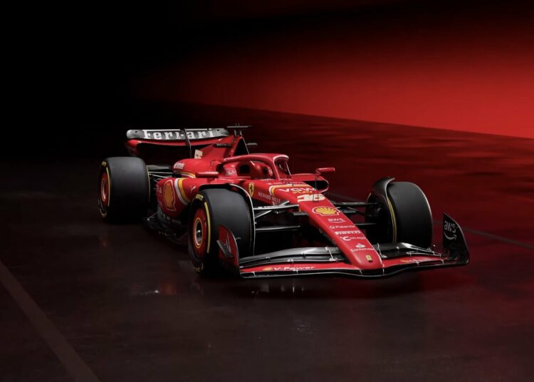 Ferrari presentó su auto para la temporada de la Fórmula 1