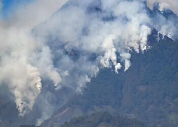 Guatemala pide ayuda internacional por incendios forestales